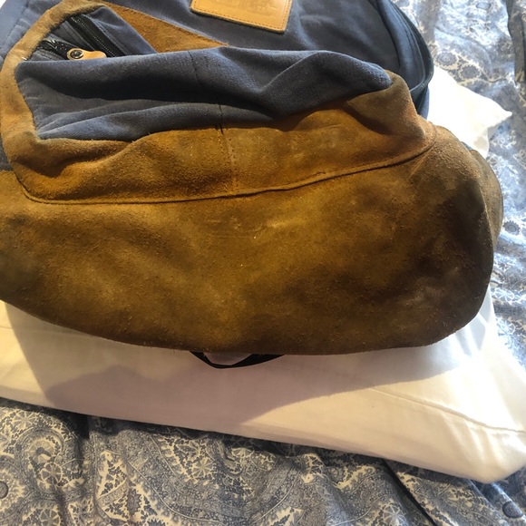 Levi's vintage denim and suede backpack - Picture 5 of 8
